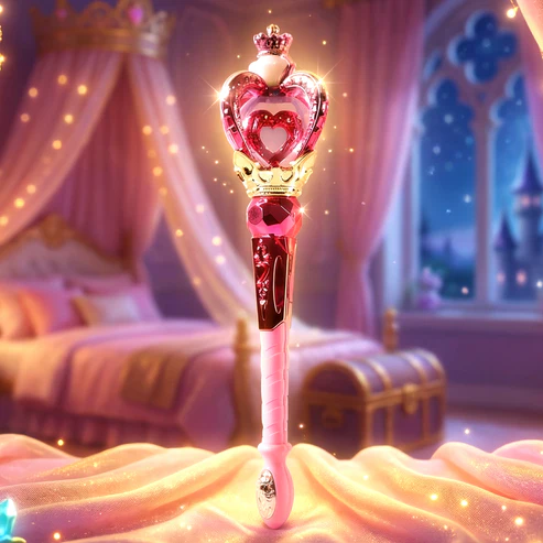 Princess Magic Light Wand Toy – Enchanting Kids' Role Play Accessory - Image 2