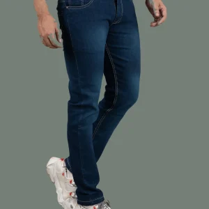 Marsh-X Men Slim Mid Rise Blue Jeans
