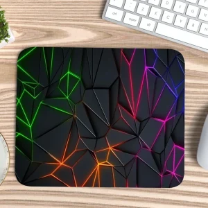 GIVENTA Gaming Mouse Pad | Smooth Control Surface | Anti-Slip Rubber Base Non Slip Base Mousepad (Multicolor)
